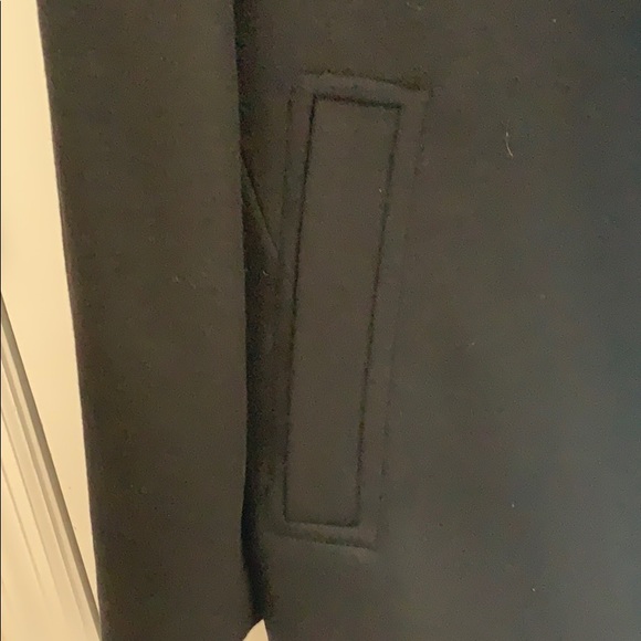 Hart Schaffner Marx Wool Blend Classic Fit Stand Collar Zip Bib Lined Car Coat - Picture 7 of 11